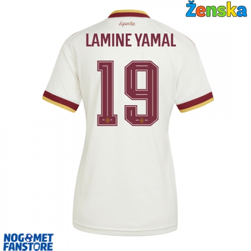 Španjolska Lamine Yamal #19 Gostujuci Dres za Ženska SP 2026 Kratak Rukav